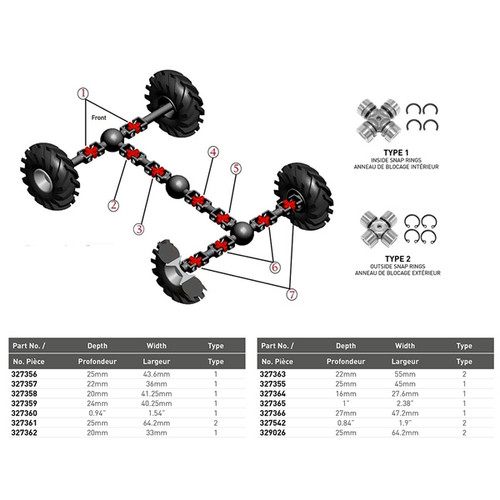 Kimpex HD Universal Joint - 327542