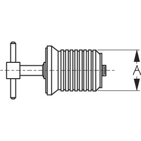 Sea Dog “T ”-Handle Drain Plug - 709078