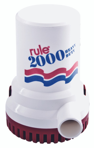 JABSCO RULE HD Commercial Pump 2000 GPH - 709224