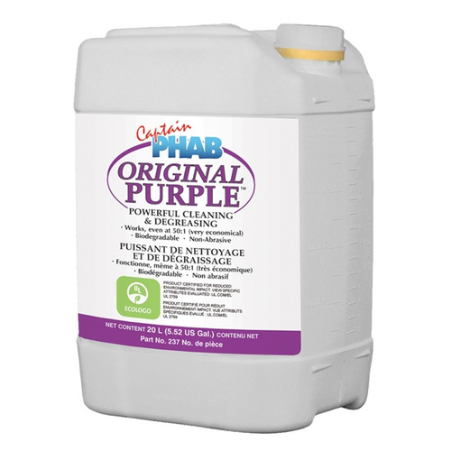 Captain Phab  Purple Power Cleaning Concentrate 20 L /5.28 G - 20 L  - 713306