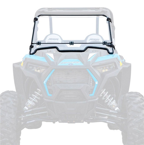 Super ATV Flip Down Windshield Fits Polaris - 314722