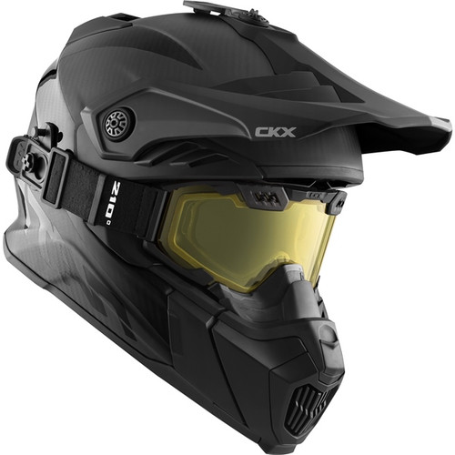 CKX Titan Air Flow Carbon Helmet - Backcountry Solid - 210° Goggle Included - XS - 509901