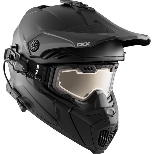 CKX Titan Air Flow Electric Combo Helmet - Backcountry Solid - 210° Goggle Included - 3XL - 512637