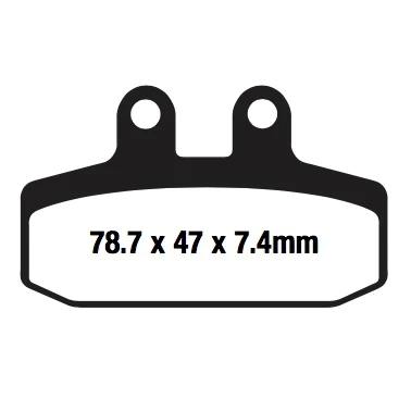 EBC  Double-H Superbike Brake Pad Sintered metal - Rear left - 125178