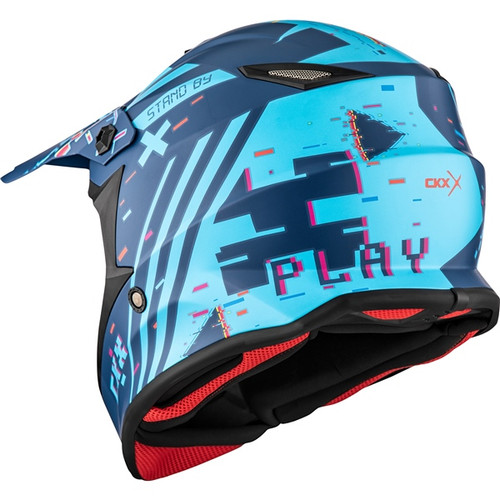 CKX TX019Y Off-Road Helmet Error - Without Goggle - L - 520124