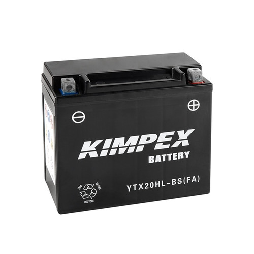 Kimpex Battery Maintenance Free AGM High Performance YTX20H(L)-BS(FA) - 913147