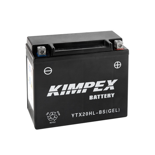 Kimpex Battery Maintenance Free AGM High Performance YTX20HL-BS(GEL) - 913128