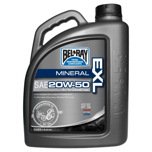Bel-Ray EXL Motor Oil 20W50 - 4 L  - 050356
