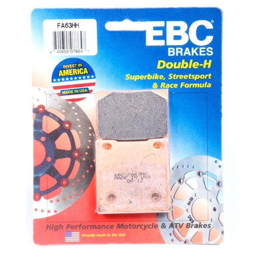 EBC  Double-H Superbike Brake Pad Sintered metal - Front Right, Front left, Rear Right, Rear left - 007431