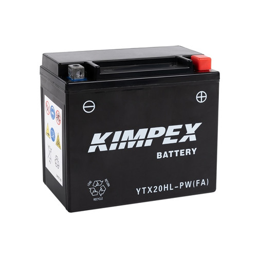 Kimpex Battery Maintenance Free AGM YTX20HL-PW (FA) - 913178