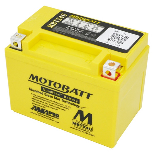 Motobatt Quadflex AGM Battery MBTX4U - 365001