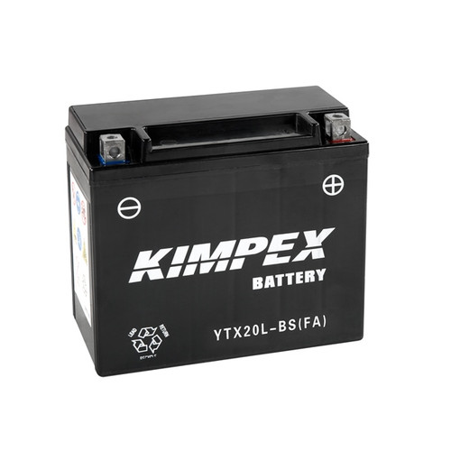 Kimpex Battery Maintenance Free AGM YTX20(L)-BS(FA) - 913146