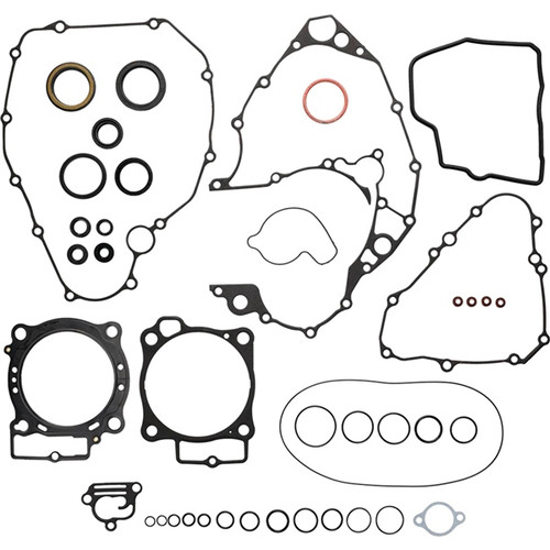 VertexWinderosa Complete Gasket Set with Oil Seals - 811 HONDA - 337852 - 337852