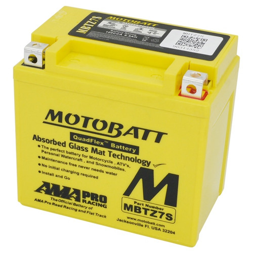 Motobatt Quadflex AGM Battery MBTZ7S - 365002