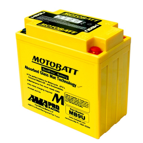 Motobatt Quadflex AGM Battery MB9U - 365003