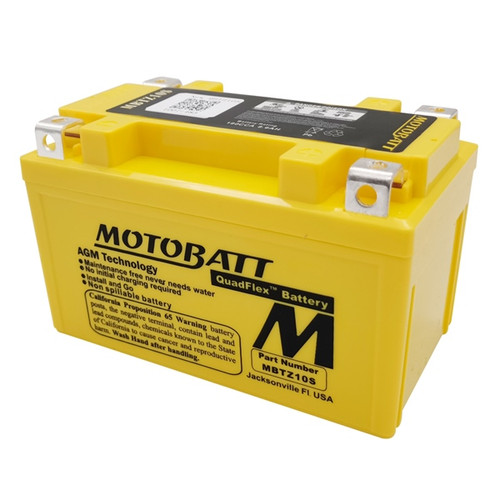 Motobatt Quadflex AGM Battery MBTZ10S - 365005