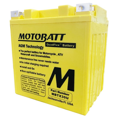 Motobatt Quadflex AGM Battery MBTX30U - 365011