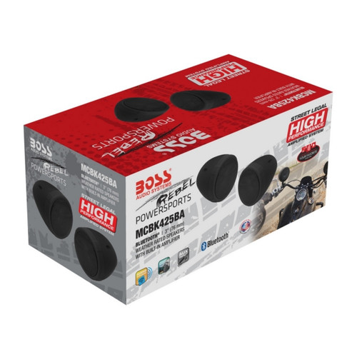 Boss Audio Audio Speaker & Amplifier System - MCBK425BA Universal - 749269