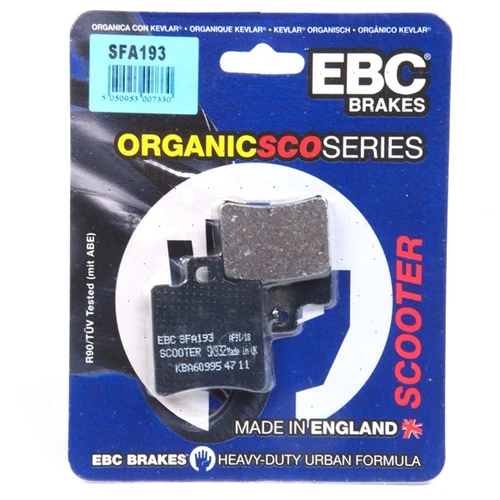 EBC  Organic Brake Pad Organic - Front left, Rear left - 007488