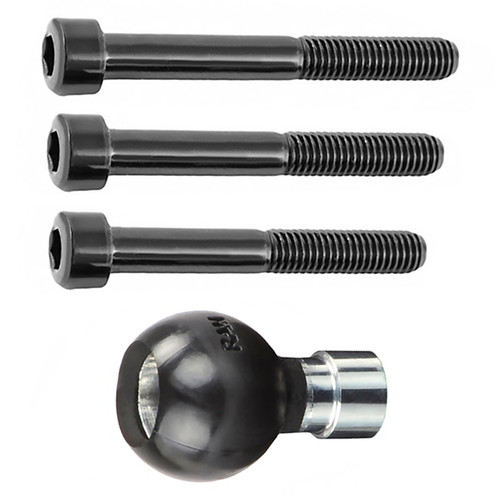 RAM MOUNT Motorcycle Handlebar Clamp Base Mount - 180197