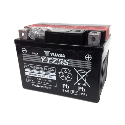 Yuasa Battery Maintenance Free AGM YTZ5S-BS - 010003