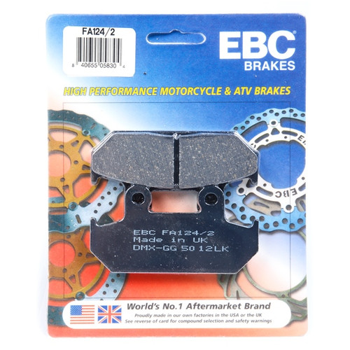 EBC  Organic Brake Pad Organic - Front Right, Front left - 007570