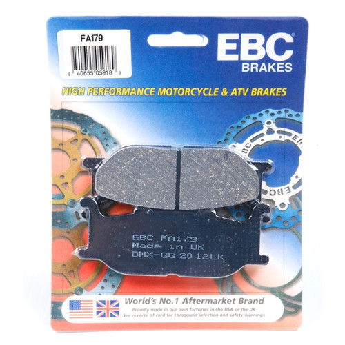 EBC  Organic Brake Pad Organic - Front - 007575