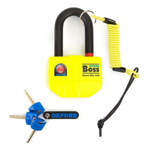 Oxford Products Boss Alarm Ultra Strong Alarm Disc Lock - 269299