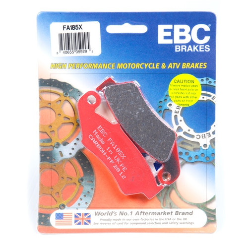 EBC  "X" Carbon Graphite Brake Pad Organic - Front - 007580