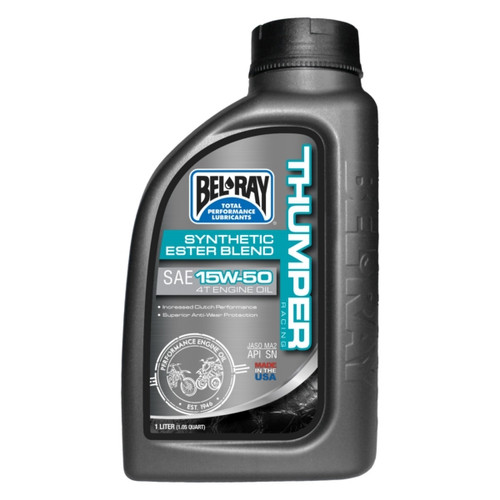 Bel-Ray Thumper Racing Synthetic Ester Blend 4T Engine Oil 15W50 - 1 L  - 050901