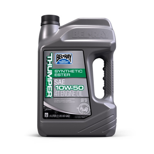 Bel-Ray Thumper Racing Works Full Synthetic Ester 4T Engine Oil 10W50 - 4 L  - 050904