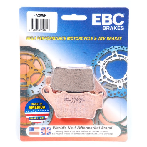 EBC  “R“ Long Life Sintered Brake Pad Sintered metal - Rear Right, Rear left - 007835