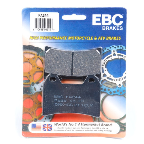EBC  Organic Brake Pad Organic - Front - 007989