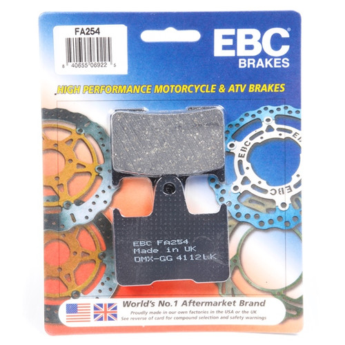 EBC  Organic Brake Pad Organic - Rear Right, Rear left - 008379