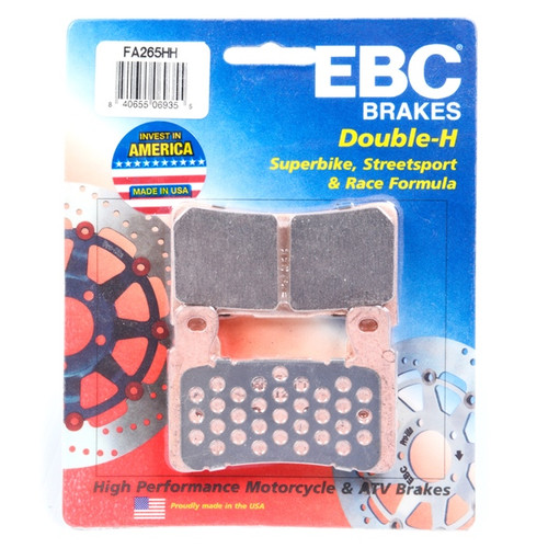 EBC  Double-H Superbike Brake Pad Sintered metal - Front Right, Front left, Rear Outer - 008385