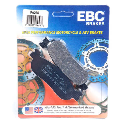 EBC  Organic Brake Pad Organic - Rear left - 008386
