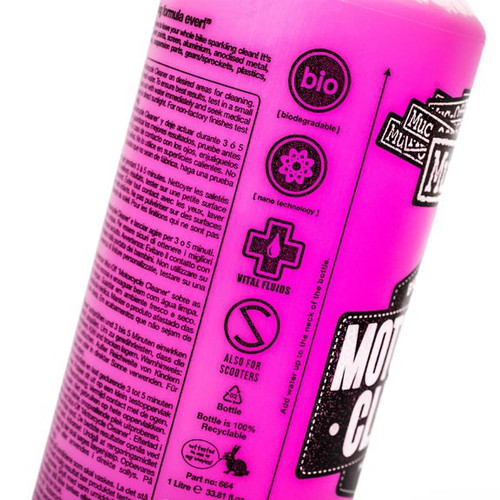 Muc-Off Bio Nano Tech Cleaner 1 L / 0.26 G, 33.81 oz - 1 L  - 184006
