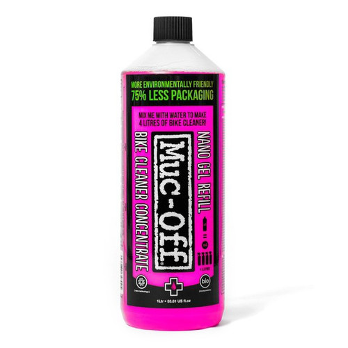 Muc-Off Bio Nano Gel Concentrate Cleaner 1 L / 0.26 G, 33.81 oz - 1 L  - 184016