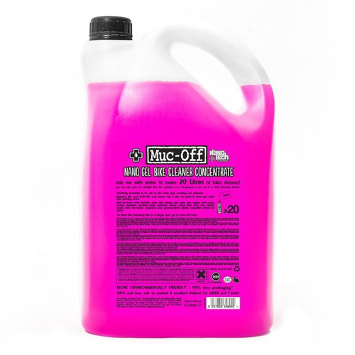 Muc-Off Bio Nano Gel Concentrate Cleaner 5 L / 1.32 G, 169 oz - 5 L  - 184017