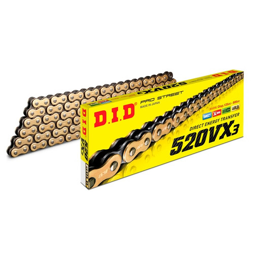 D.I.D Chain - 520VX3 Road & Off-Road X'ring Chain - 504049