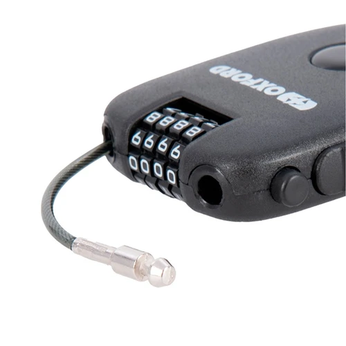Oxford Products Retractable Cable Lock - 469933