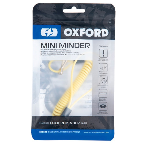 Oxford Products Mini Lock Reminder Cable - 469934
