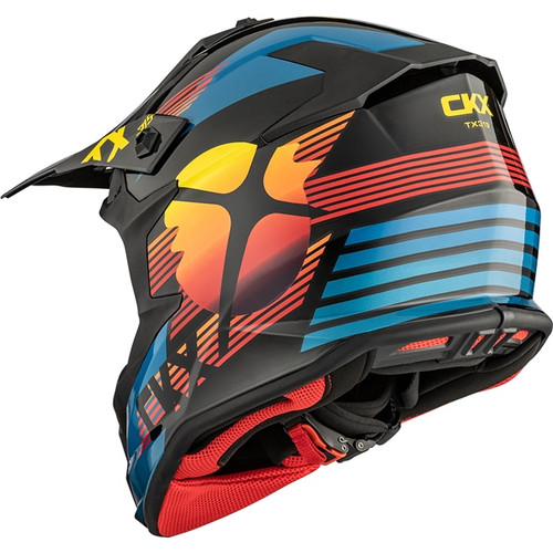 CKX TX319 Off-Road Helmet Galactic - Without Goggle - XS - 516541