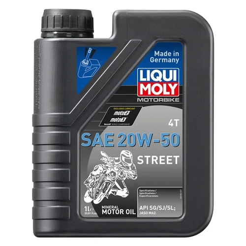 Liqui Moly Oil 4T Mineral Street 20W50 - 1 L  - 153239