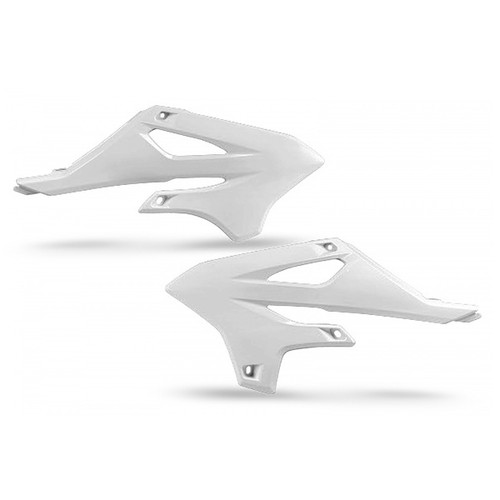 Polisport Radiator Scoop Wind Deflector - Fits Yamaha - 255495