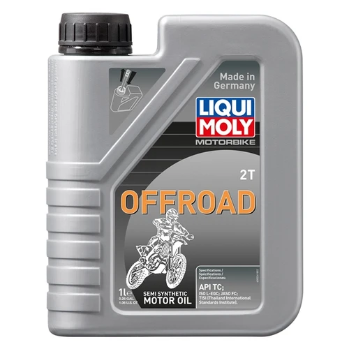 Liqui Moly Oil 2T Semi-Synthetic MX - 1 L  - 153246