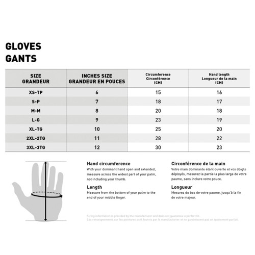 Oxford Products Ontario Gloves Women - XL - 376015