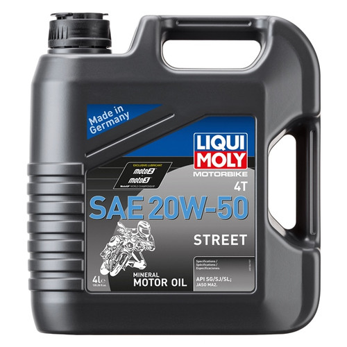 Liqui Moly Oil 4T Mineral Street 20W50 - 4 L  - 153248
