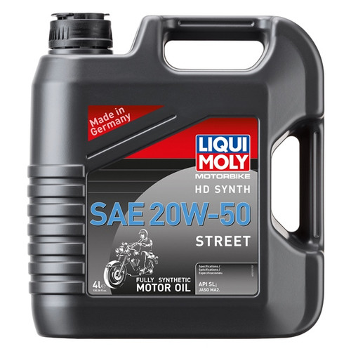 Liqui Moly Oil 4T HD Synthetic Sport Street 20W50 - 4 L  - 153256