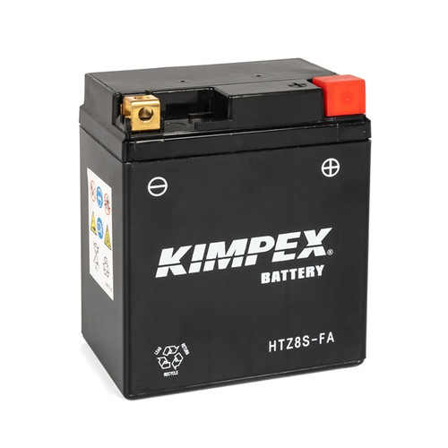 Kimpex Battery Maintenance Free AGM Factory Activated YTZ8S-FA - 913070